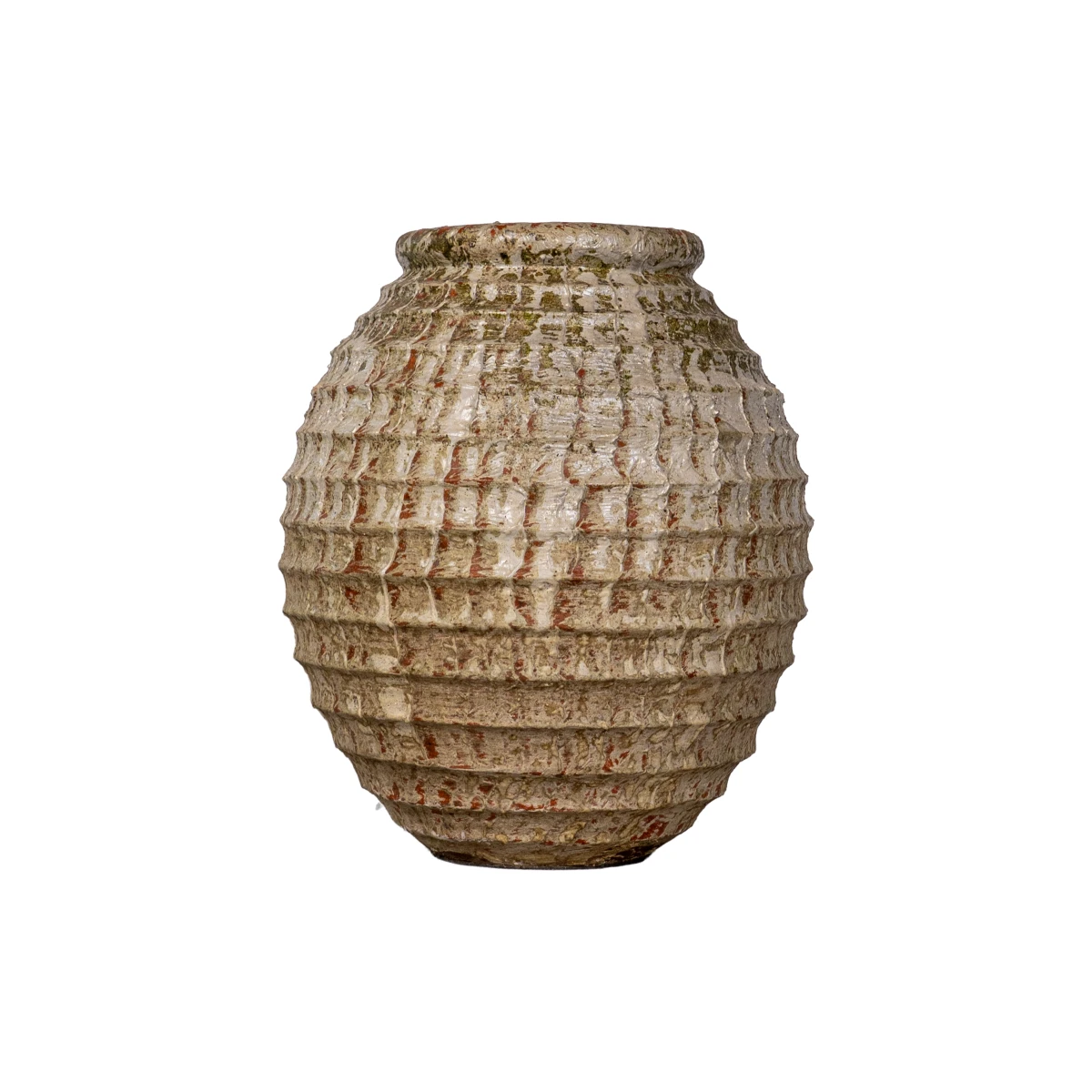 Terracotta Ridge Pottery Vase