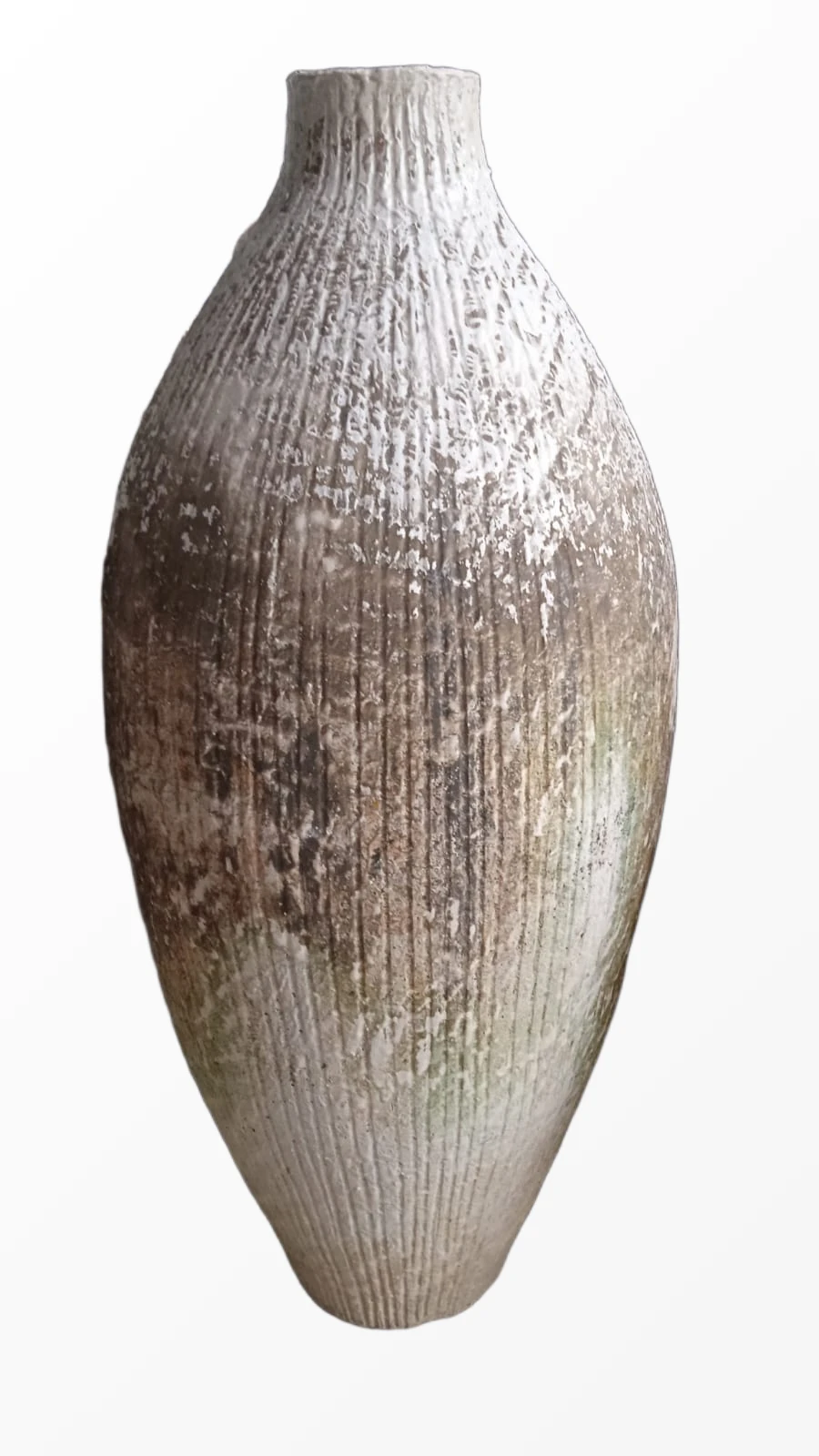 Rustic Cascade Floor Vase