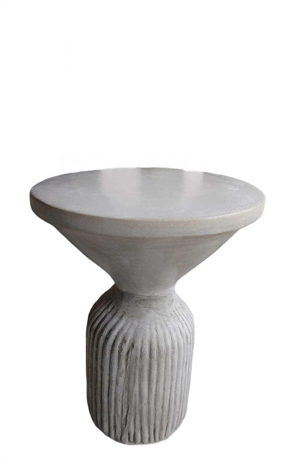 Natural Grey Mini Table – Small Side Table