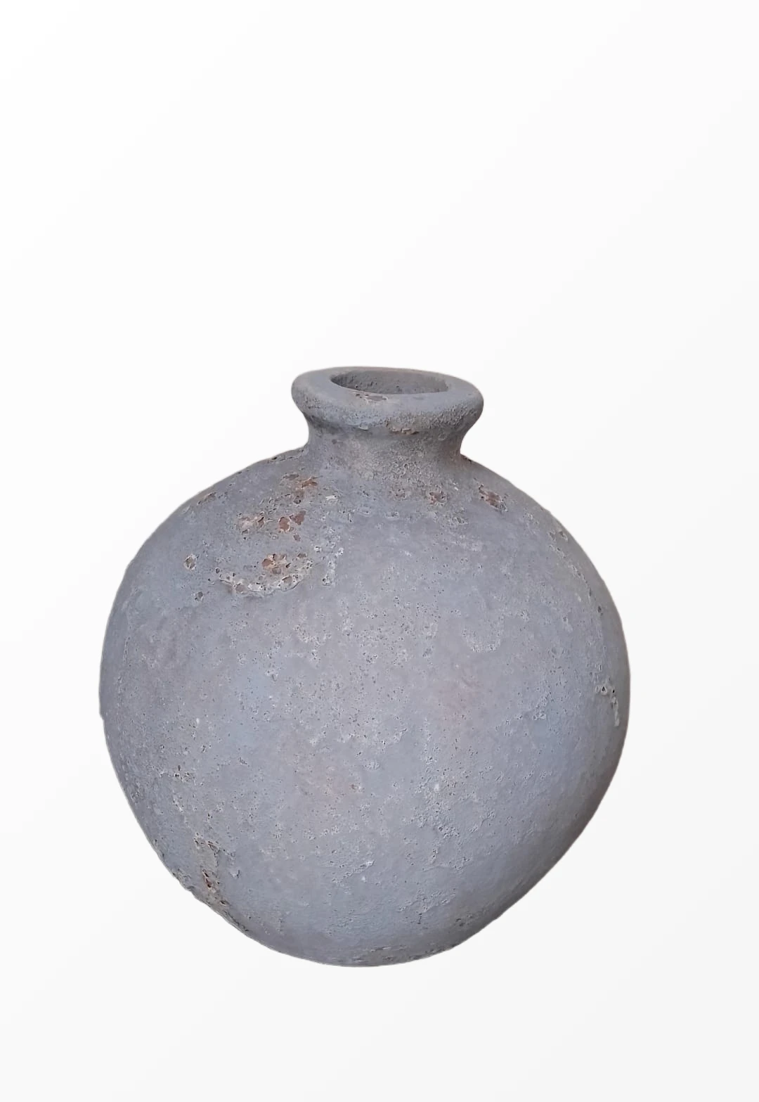 Azure Ember Vulcanic Pottery Vase