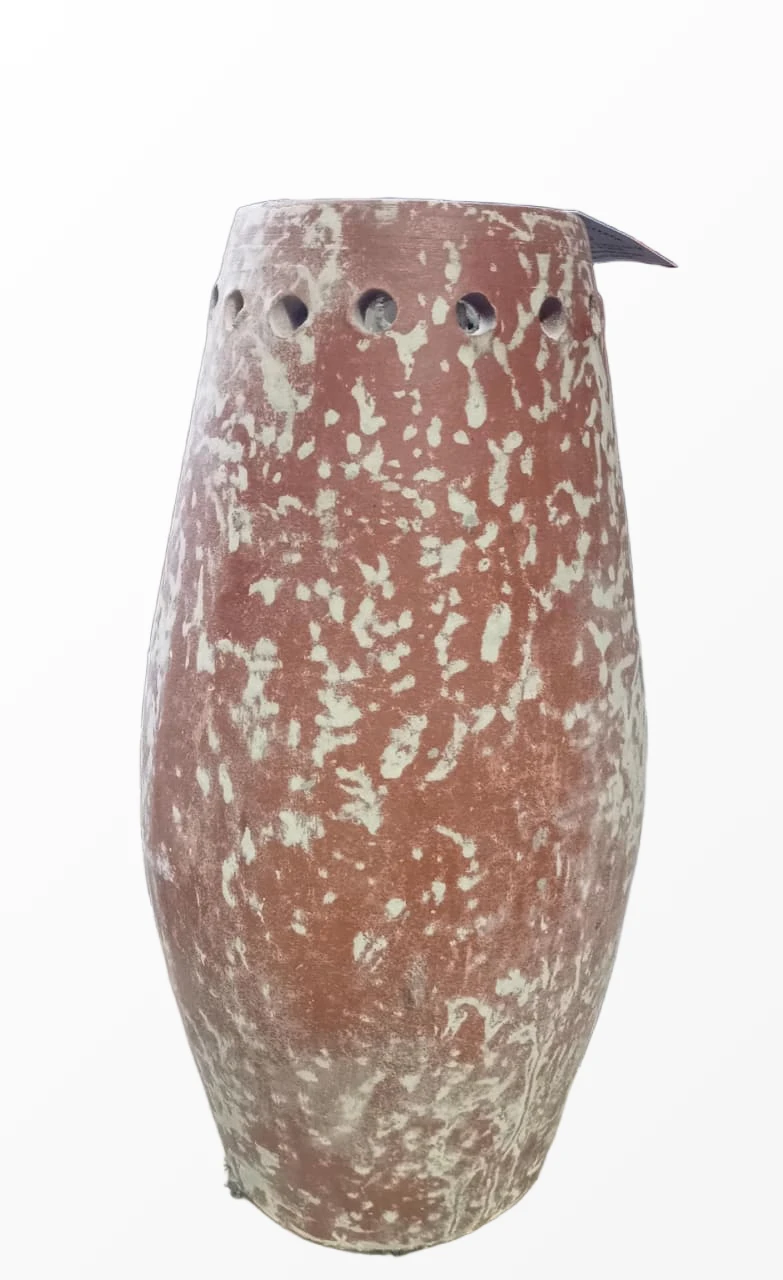 Terracotta Breeze Lantern Vase