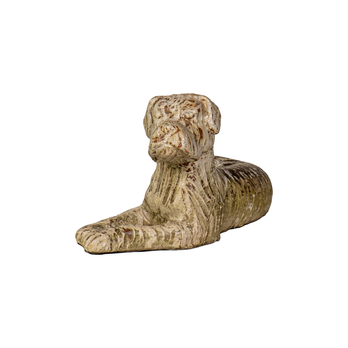 Rustic Terrier Pottery Sculpture
